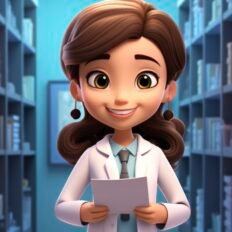 portrait-3d-female-doctor